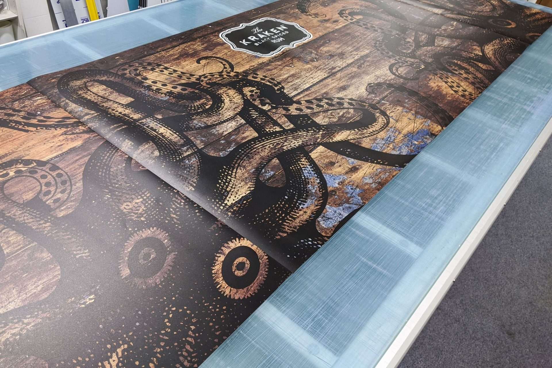 Kraken rum poster