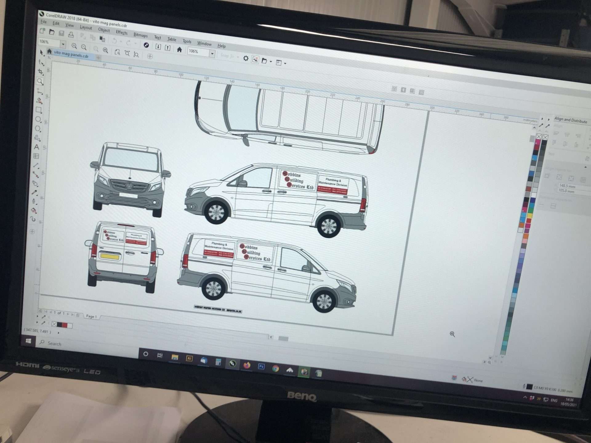 Van graphic design